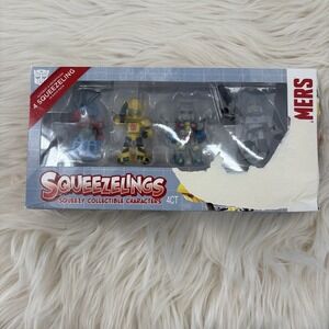 TRANSFORMERS SQUEEZLINGS SQUEEZY COLLECTIBLE CHARACTERS AUTOBOT & DECEPTION‎